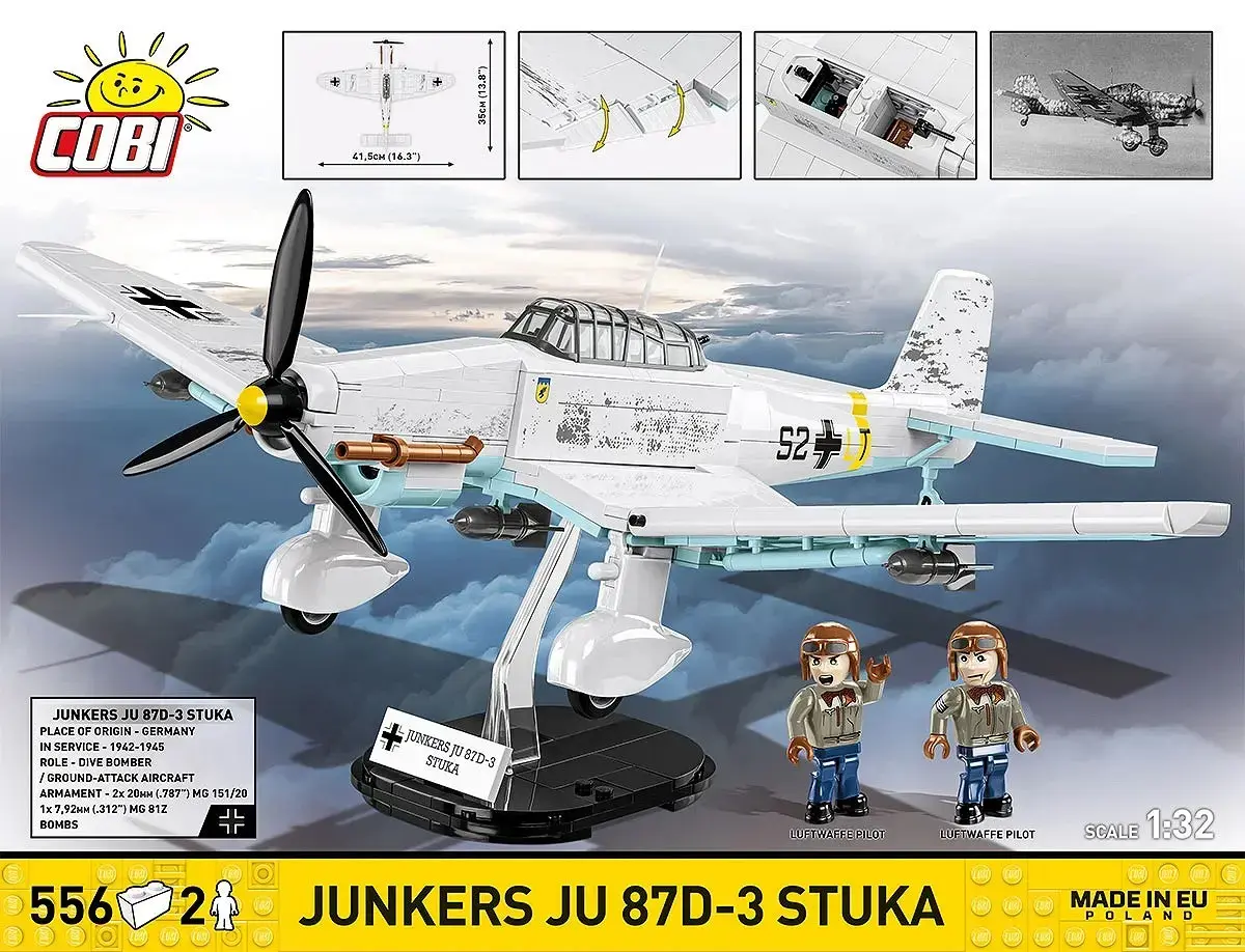 Cobi Blocks Junkers JU 87D-3 Stuka 556 pcs Photo 3