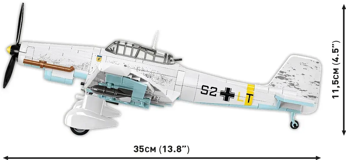 Cobi Blocks Junkers JU 87D-3 Stuka 556 pcs Photo 4