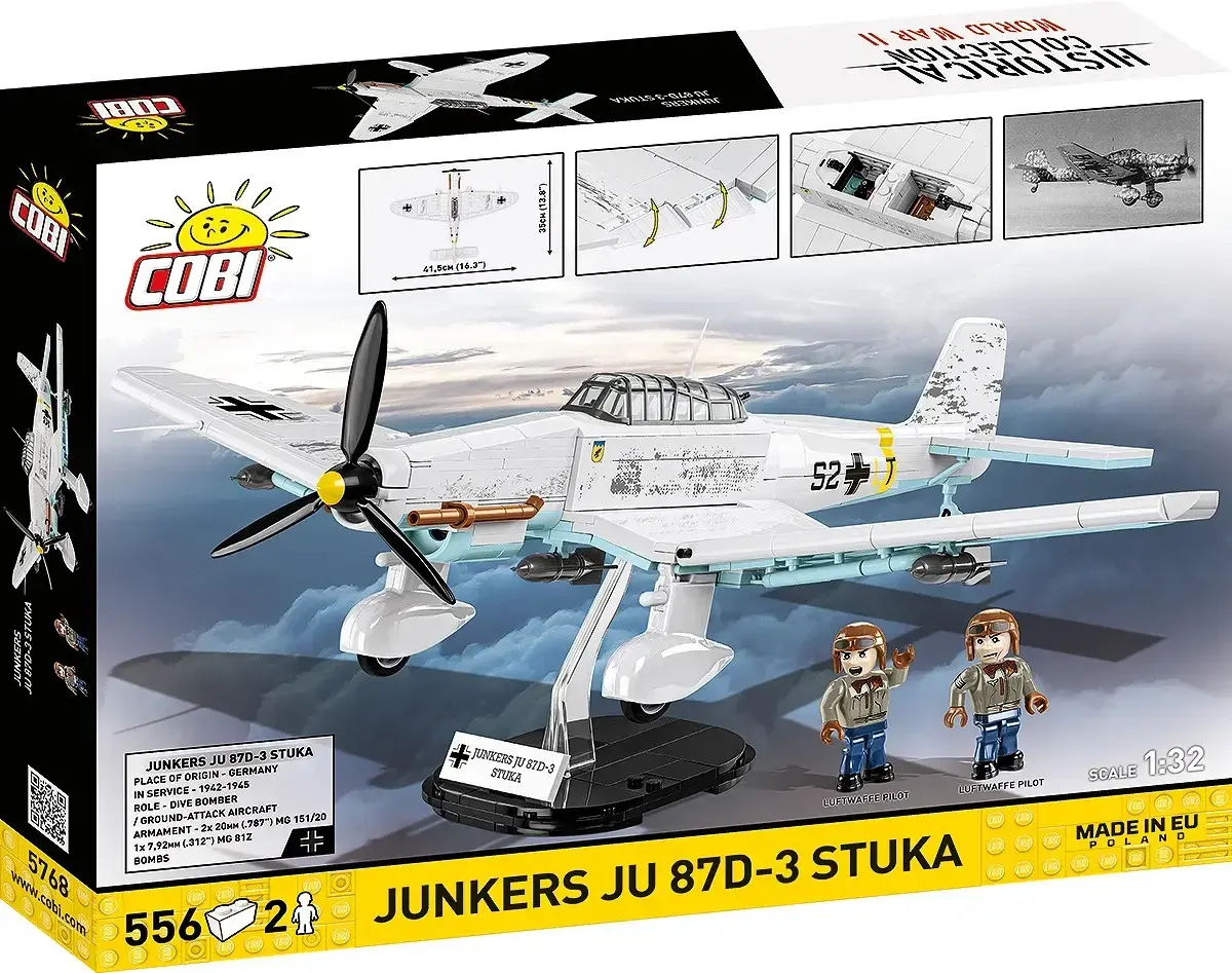 Cobi Blocks Junkers JU 87D-3 Stuka 556 pcs Photo 17