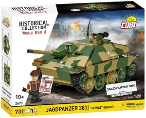Cobi Blocks Jagdpanzer 38t Brave construction set, 731 pieces