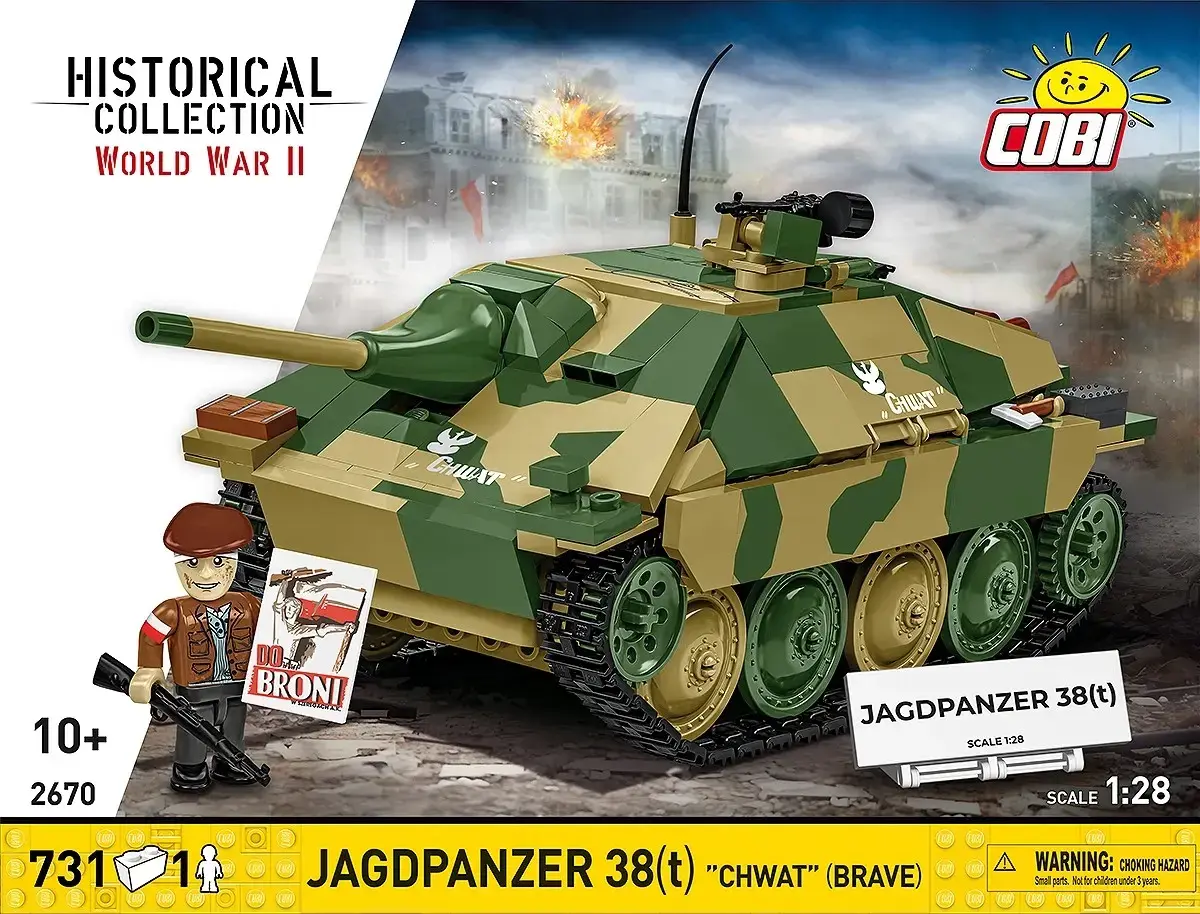 Cobi Blocks Jagdpanzer 38t Brave — 731 pcs Photo 8