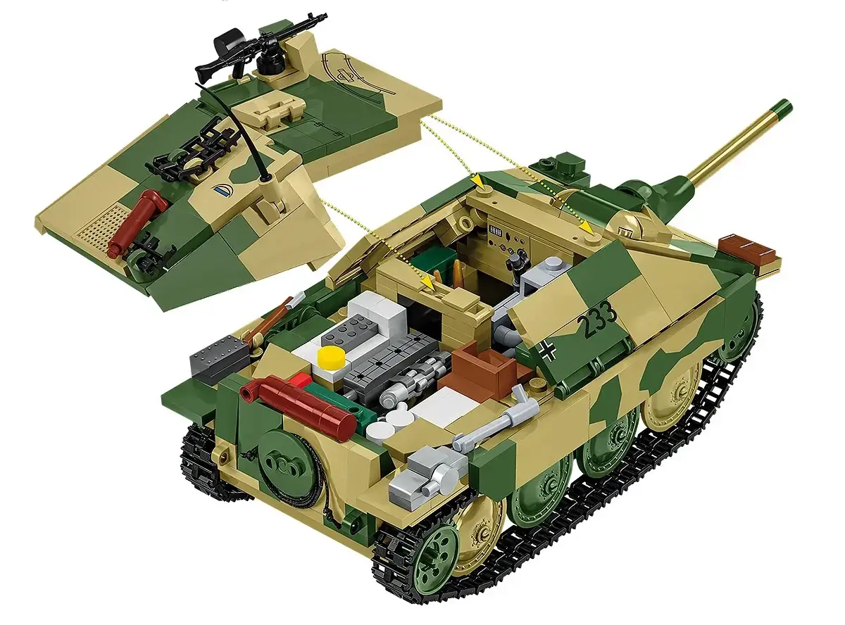 Cobi Blocks Jagdpanzer 38t Brave — 731 pcs Photo 10