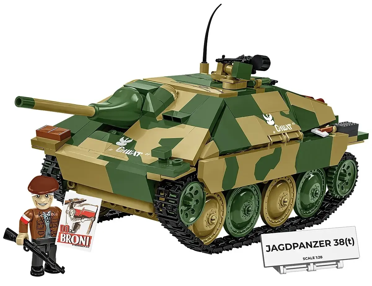 Cobi Blocks Jagdpanzer 38t Brave — 731 pcs Photo 11