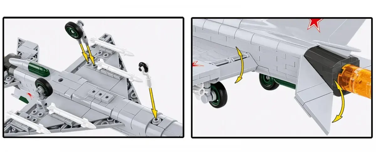 Cobi Mig-21 MF construction set — 381 blocks Photo 2