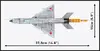 Cobi Mig-21 MF construction set — 381 blocks Photo 5