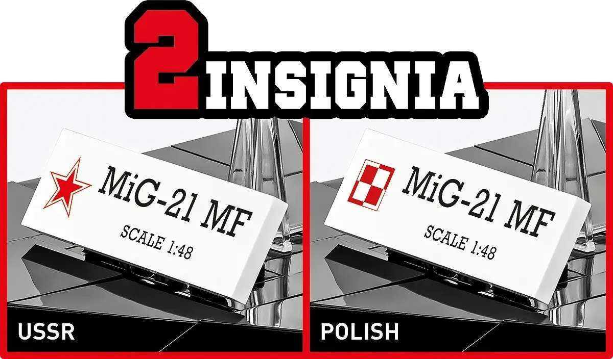Cobi Mig-21 MF construction set — 381 blocks Photo 9
