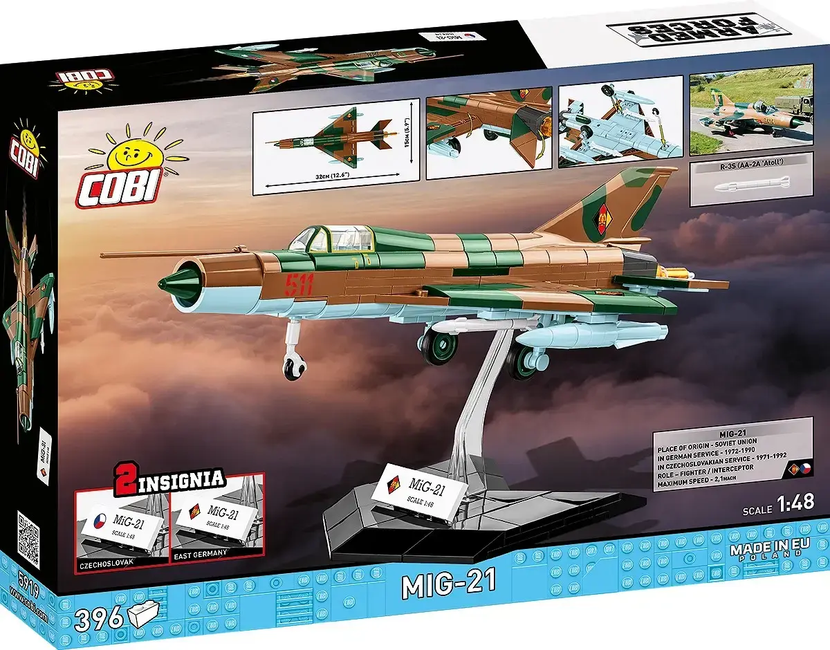 Cobi Mig-21 model kit 396 pcs Photo 4