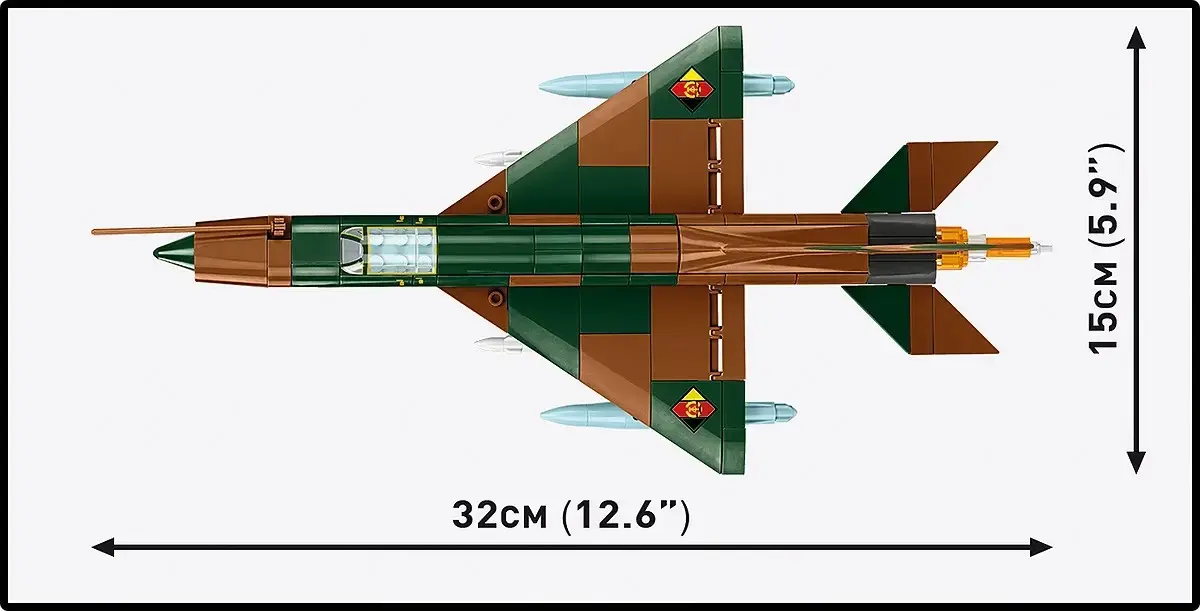 Cobi Mig-21 model kit 396 pcs Photo 5