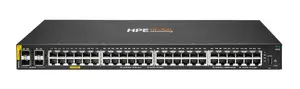 HP Enterprise Aruba Networking CX 6000 Managed Switch with 48 Gigabit Ethernet Ports Class4 PoE, 4 SFP Ports, 370W Switching Capacity and 104 Gbit/s