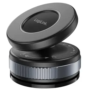 Magnetic smartphone holder with vacuum suction LOGILINK AA0197