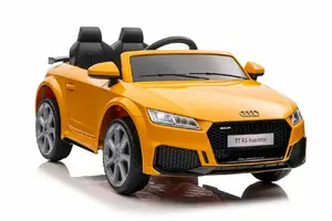 Bērnu izjādes/kustāmā mašīna lean cars 11942 — dzeltena, gaismas efekti, darbojas uz baterijām