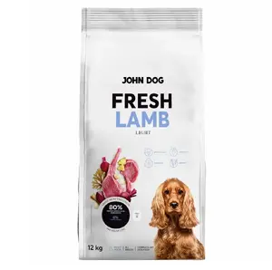 Dog food john dog ADULT FRESH LAMB dry food 12 kg
