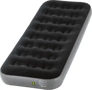 Inflatable Mattress Outwell Classic Single — single-size camping air bed, black-grey