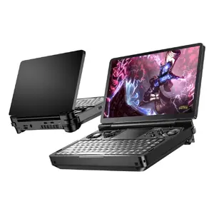 Portatīvais dators GPD WinMini HX370 — 7" FHD 120Hz skārienekrāns, AMD Ryzen AI 9 HX370, 32GB DDR5, 2TB NVMe, Radeon 890M, Win 11, melns