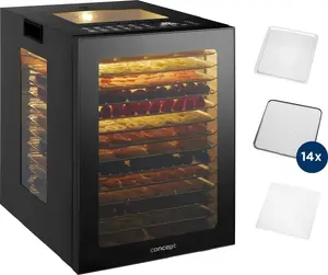 Food Dehydrator Concept Solution SO5000, 14 Trays, 850 W