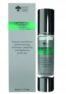 Nakts gēla-krēms sejai KANN Green Pharm Cosmetics 50 ml — nakts krēms-gēls, 50 ml