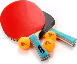 Galda tenisa komplekts Meteor Zephyr — 2 raketes un 3 bumbiņas (modelis 15021)