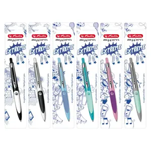 Ballpoint pen HERLITZ 50028252 — single plastic pen, assorted colours