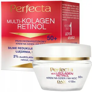 Day and Night Moisturizing Face Cream Perfecta Multikolagen Retinol 50+ 50 ml