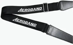 Gaucho guitar strap AG01 — adjustable black neck/shoulder strap, original model SB11428