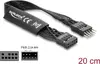 Parallel cable DELOCK 86049 9-pin 0.2 m Photo 2