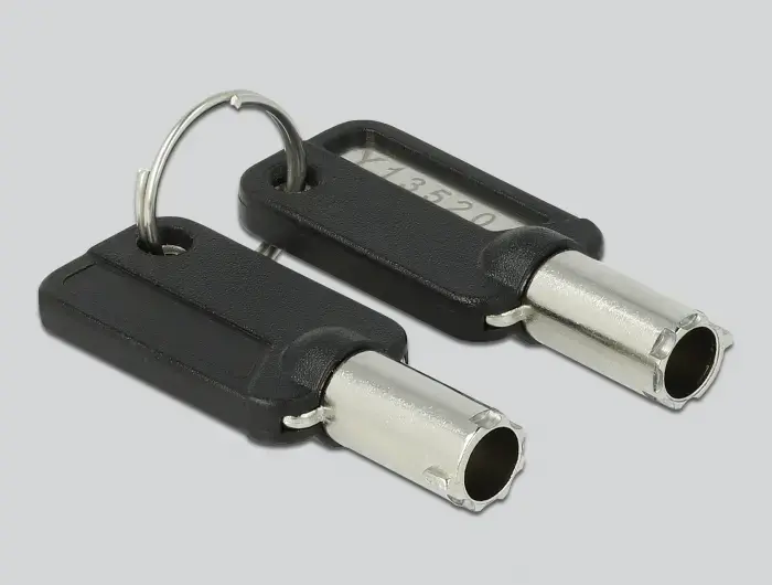 DELOCK 20676 laptop cable lock, 2 m, 4.4 mm Photo 3