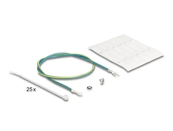 DELOCK 19" keystone patch panel 24 porti slīpa Photo 5