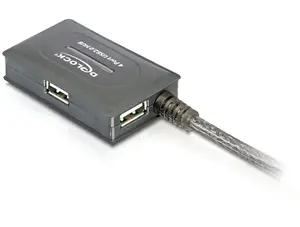 Laptop dock / port replicator Sonstige 82748 wired USB 2.0, grey, 10 m cable, 63×35×17 mm