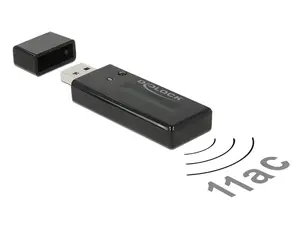 Wireless USB WLAN adapter Sonstige 12463 — Wi‑Fi 5 (802.11ac), up to 867 Mbit/s, black