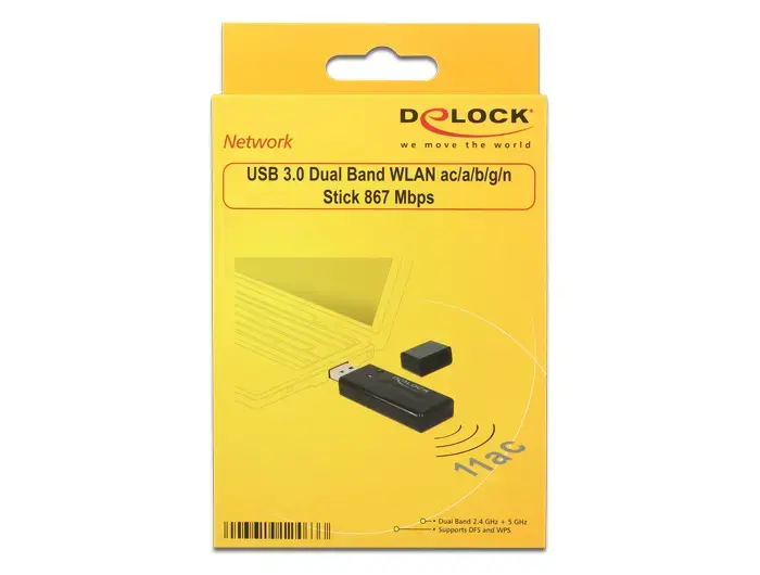 Sonstige 12463 USB WLAN adapteris — Wi‑Fi 5, 867 Mbit/s Photo 3