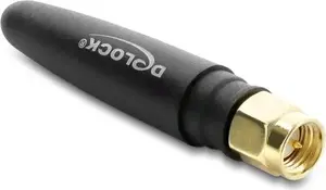DELOCK LTE antenna SMA male 1.82 dBi omnidirectional fixed black