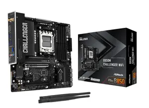 ASROCK B850M Challenger WiFi Motherboard Socket AM5 Micro ATX AMD B850 Chipset DDR5-SDRAM Wi-Fi 7