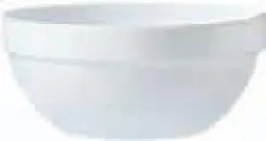 Tableware Arcoroc REST bowl 12 cm, 315 ml – white ceramic stackable