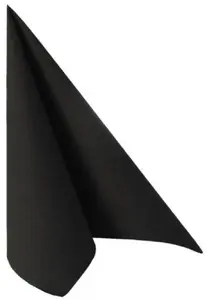 Papīra salvetes Papstar Royal Collection 40×40 cm melnas, 20 gab., 20 g