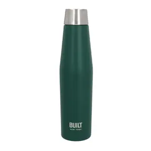 Insulated Vacuum Water Bottle Built New York Apex 540 ml — double-walled stainless steel, leakproof, green