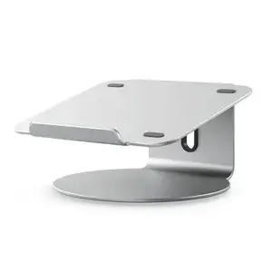 Laptop stand ALOGIC E360LSSLV — aluminium & ABS, silver, 167×252×59 mm