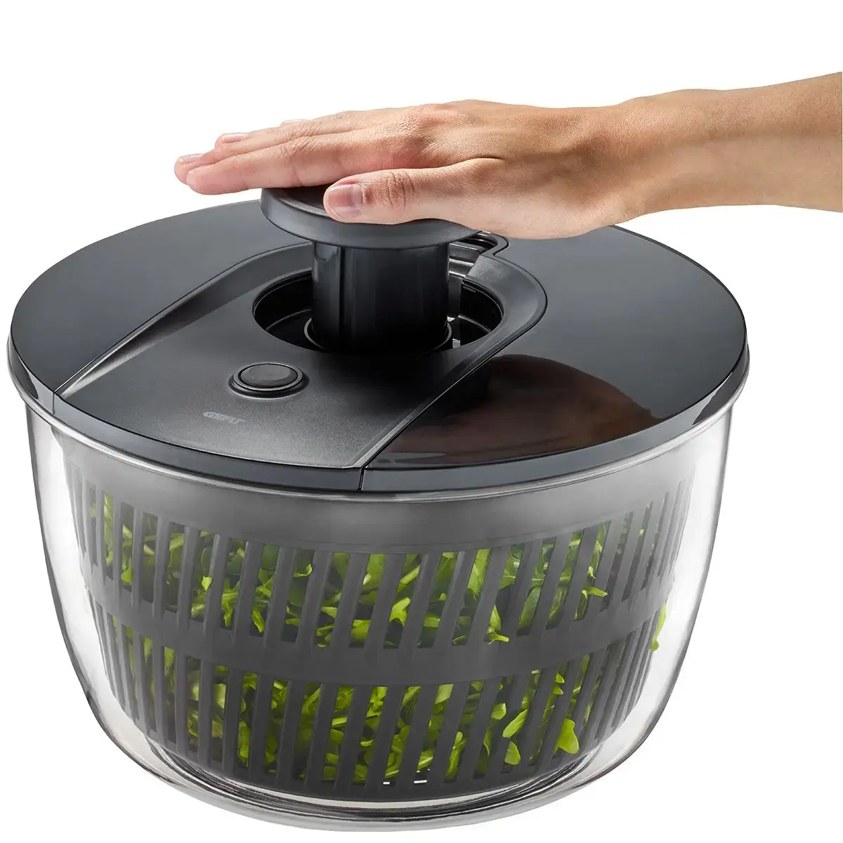 Salad spinner GEFU 28176 — 5 L, black Photo 4