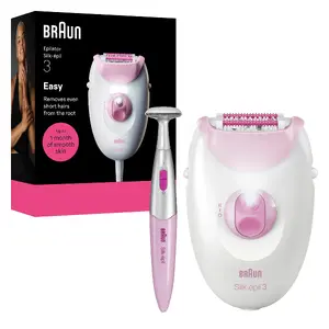 Эпилятор BRAUN Silk·épil 3 3-202 (с питанием от сети) — устройство для удаления волос