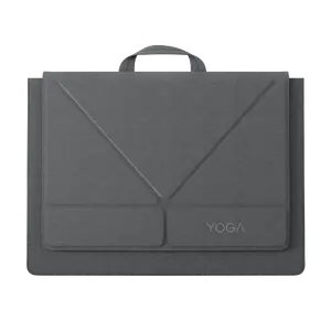 Чехол-конверт Lenovo Yoga Tote Sleeve 16" серый — для 16-дюймовых ноутбуков, лёгкий защитный переносной чехол
