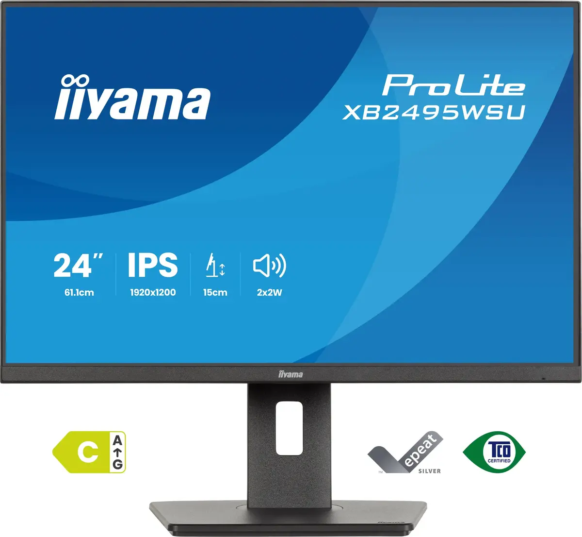 IIYAMA ProLite XB2495WSU-B1 24,1" IPS монитор Photo 2