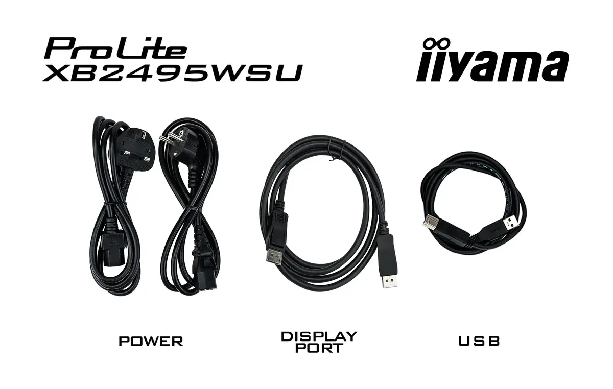 IIYAMA ProLite XB2495WSU-B1 24,1" IPS монитор Photo 14