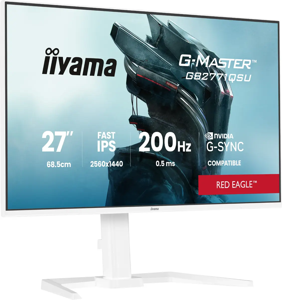 iiyama G-MASTER GB2771QSU-W1 27" WQHD монитор Photo 4