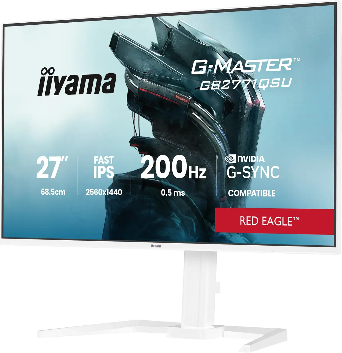 iiyama G-MASTER GB2771QSU-W1 27" WQHD монитор Photo 6