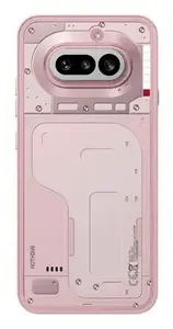 Viedtālrunis Nothing 4a — 6.78" AMOLED, Snapdragon 7s Gen 4, 12 GB RAM, 256 GB, 50 MP trīs kameru, 5080 mAh, Dual SIM, Android 16, rozā