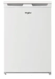 Fridge WHIRLPOOL W55R1 112W — Freestanding 128 L, SN‑T, LED lamp, Left hinge, 37 dB, Energy class E