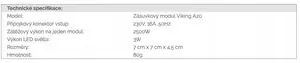 Светодиодный модуль с датчиком движения No name VA20S, 3 Вт, серебристый