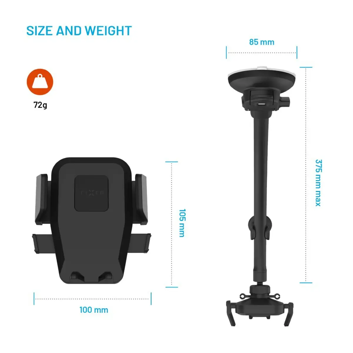 FIXED Iconiq Flex XL phone bicycle holder Photo 7