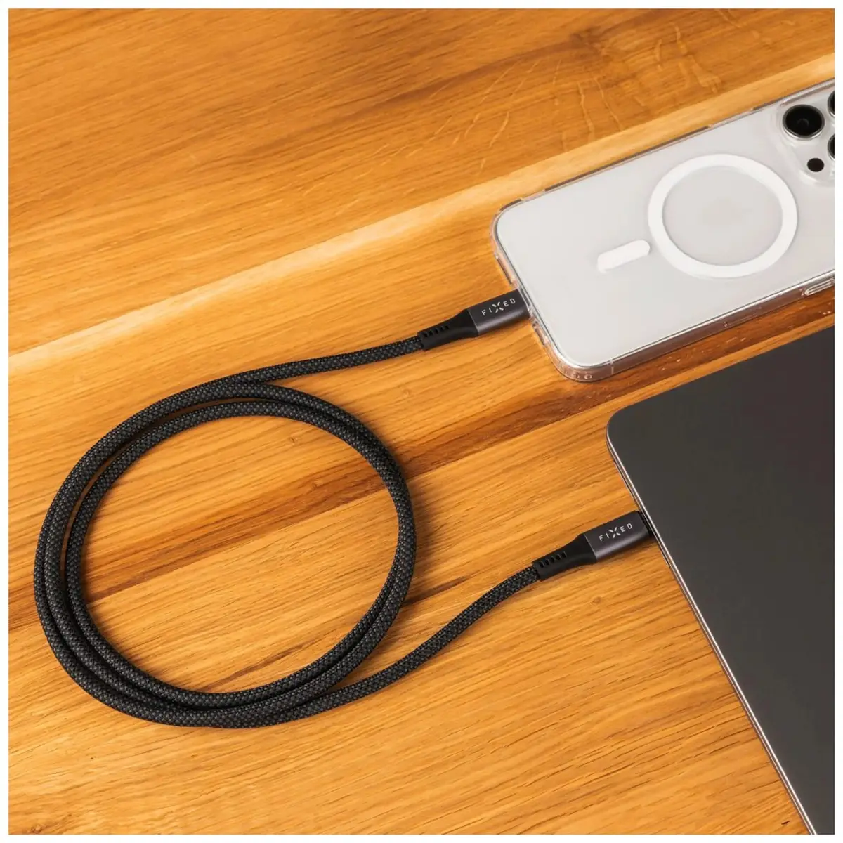 FIXED USB-C to USB-C braided cable 2 m USB4 gen2 Photo 9