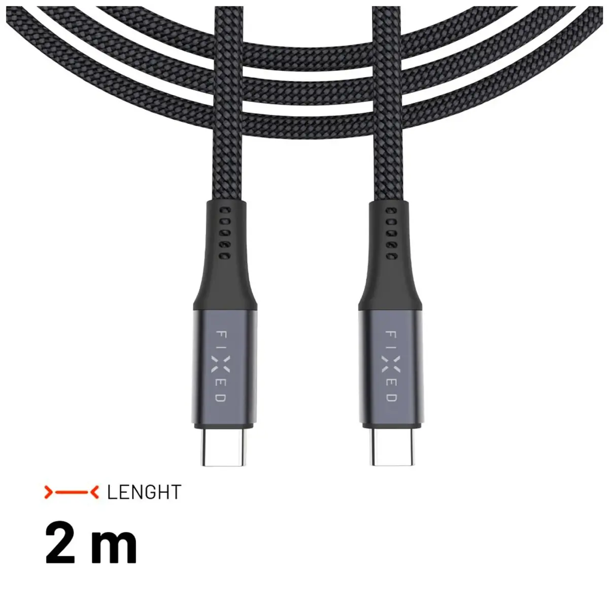 FIXED USB‑C uz USB‑C vads 2 m USB4 gen2 Photo 8