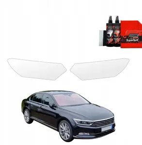Headlight protection film GrizzGlass BodyShield for Volkswagen Passat B8 Sedan (2014–2022) [2-in-1]